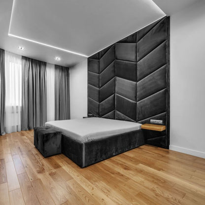 Indbygget loftspot Ruten 2 White IP20, firkantet, dobbelt, hvid-sort EDO777129, 1 stk.