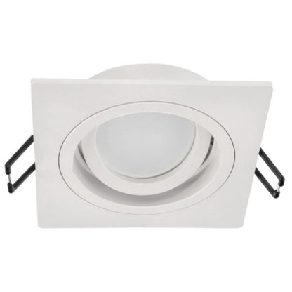 Indbygningsspot Edo Tulid Sq White IP20 kvadratisk hvid EDO777327 1 stk.