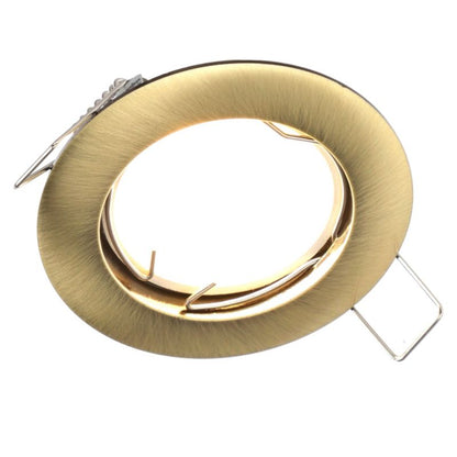 Indbygningsspot Edo Ziva Brass IP20 rund messing EDO777311 1 stk.