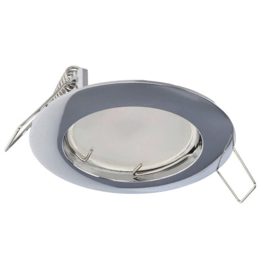 Indbygningsspot Edo Ziva Chrome IP20 rund krom EDO777309 1 stk.