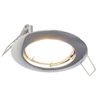 Indbygningsspot Edo Ziva Chrome IP20 rund krom EDO777309 1 stk.