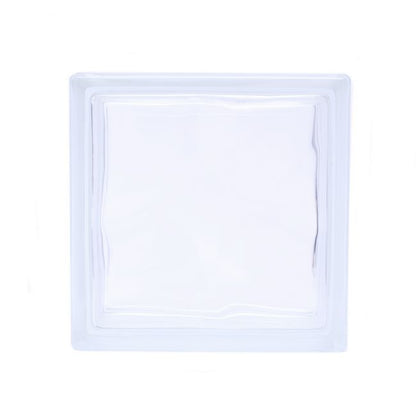 Seves 1908 W glasblok 19 x 19 x 8 cm klar