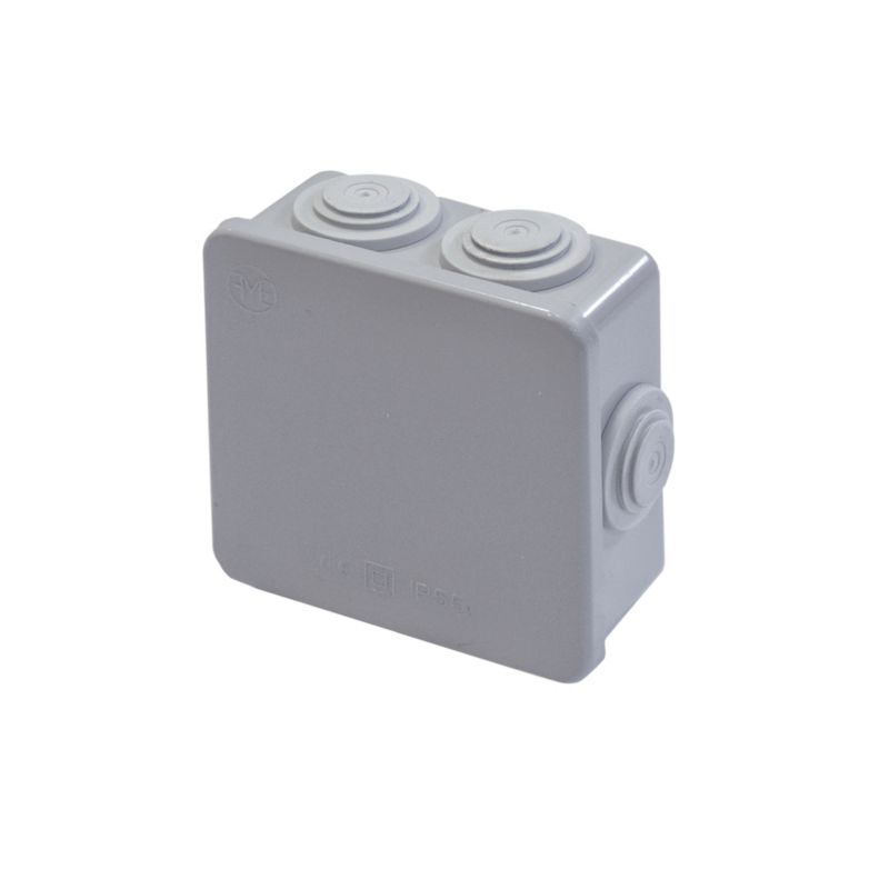 Overflademonteret boks Diall Fast Box 80 x 80 x 40 mm IP55