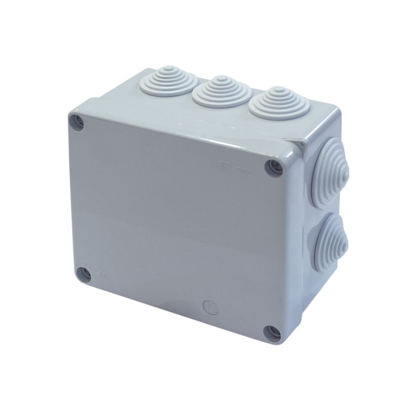 Overflademonteret boks Diall Klik 160 x 135 x 65 mm IP55
