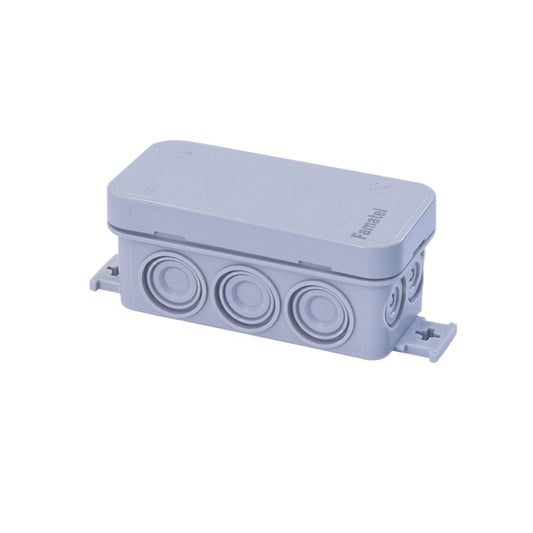 Overflademonteret boks Diall Klik 43 x 80 x 40 mm IP55