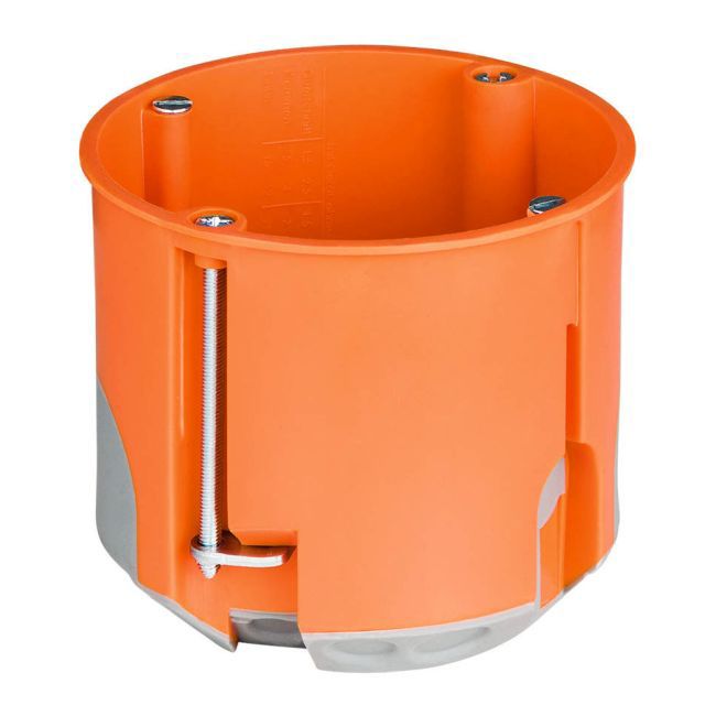 Indbygget elboks Simet 60 dyb til gipsvæg, vindtæt