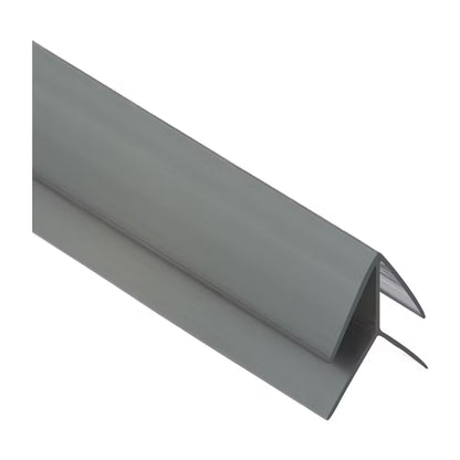 PVC Hjørneprofil Udvendig 3 m Grafit