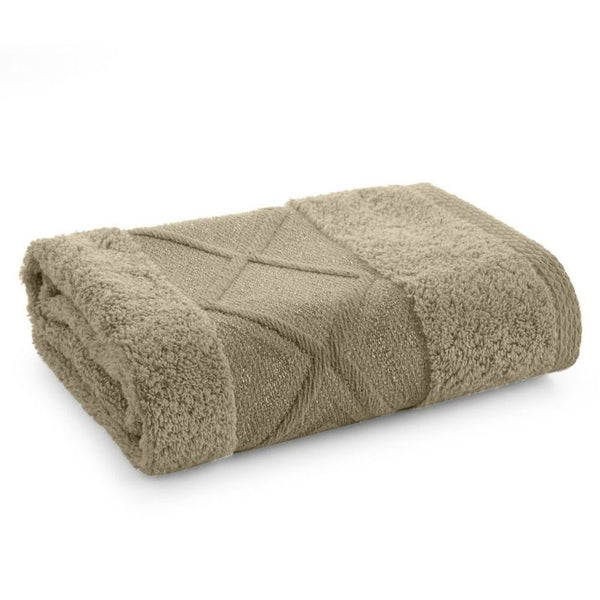 Badehåndklæde Azari 70x140 cm Beige Bomuld 500 g/m²