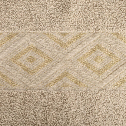 Badehåndklæde Azari 70x140 cm Beige Bomuld 500 g/m²
