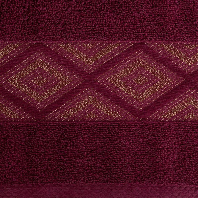 Badehandklæde 70x140 cm Bourgogne Bomuld 500 g/m²