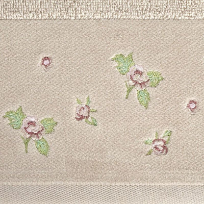 Badehåndklæde Dalia Bomuld Beige 70x140 cm 1 stk.
