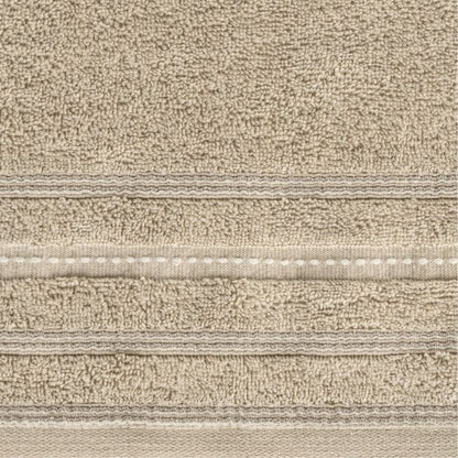 Bomuldshåndklæde 30x50 cm Beige Høj Absorberingsevne 1 stk.