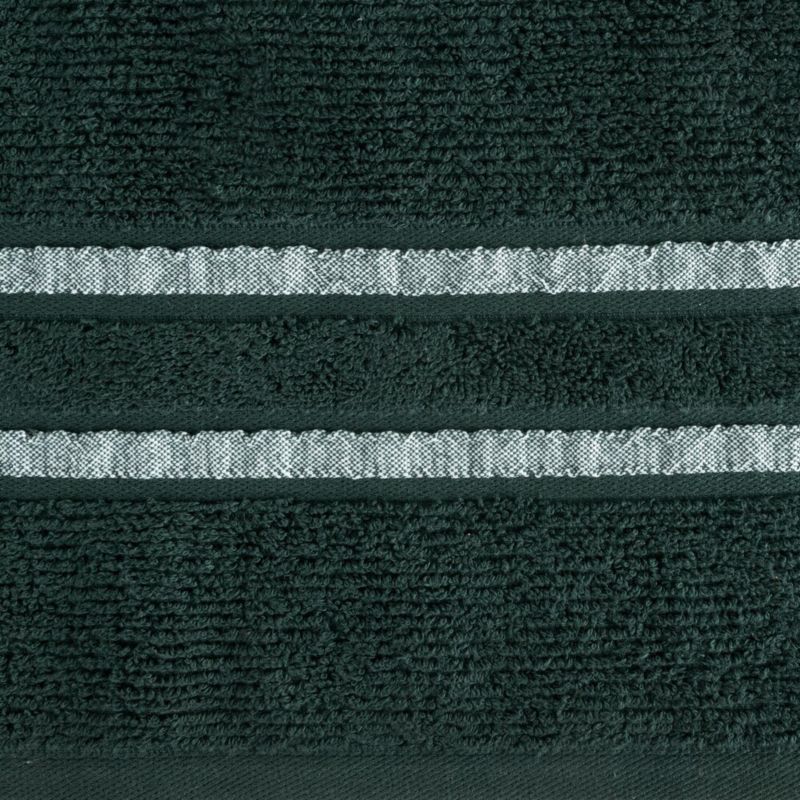 Badehåndklæde 50x90 cm Mørkegrøn Bomuld 500 g/m²