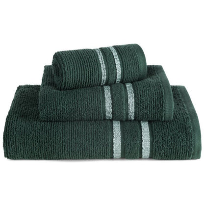 Badehåndklæde 50x90 cm Mørkegrøn Bomuld 500 g/m²