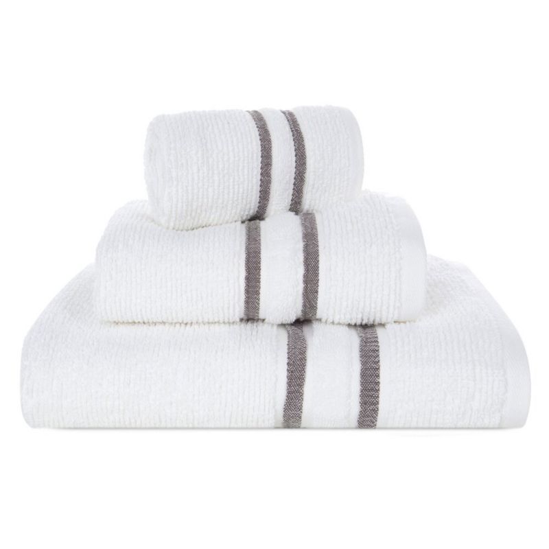Badehåndklæde 70x140 cm Hvid 500 g/m² Bomuld
