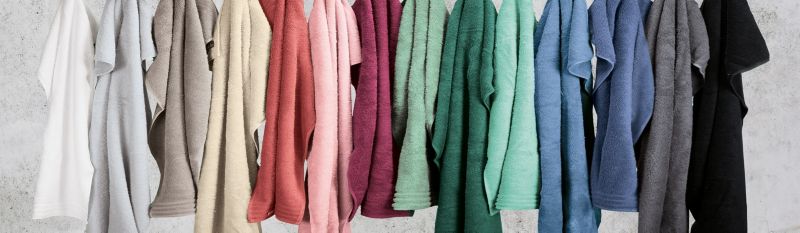 Badehåndklæde 70x140 cm Sort Bomuld 500 g/m²