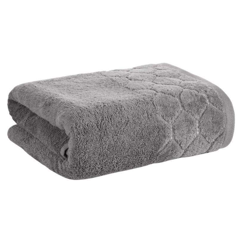 Badehåndklæde 50x90 cm Stålgrå Høj Absorbering 1 stk.
