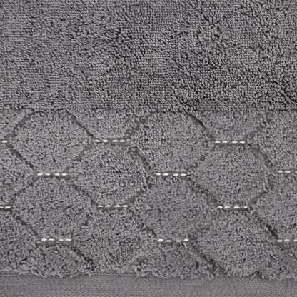 Badehåndklæde 50x90 cm Stålgrå Høj Absorbering 1 stk.
