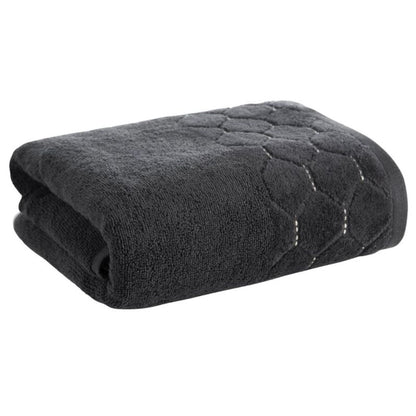 Badehåndklæde 70x140 cm Sort 550 g/m² 1 stk.