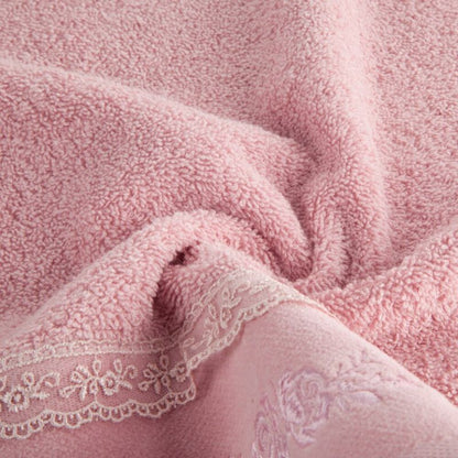 Badehåndklæde 70x140 cm Rosa 500 g/m² Bomuld