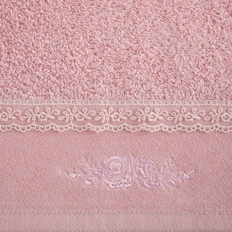Badehåndklæde 70x140 cm Rosa 500 g/m² Bomuld