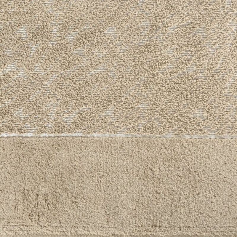 Badehåndklæde 70x140 cm Beige Bomuld 500 g/m²