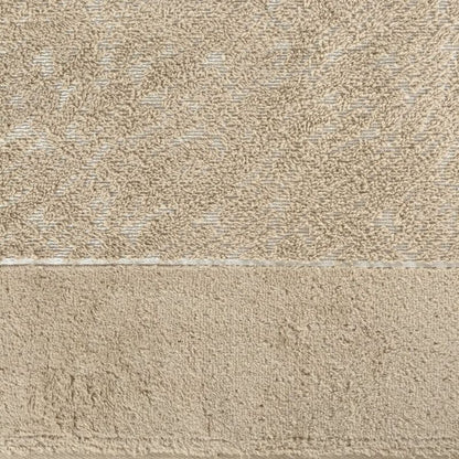 Badehåndklæde 70x140 cm Beige Bomuld 500 g/m²
