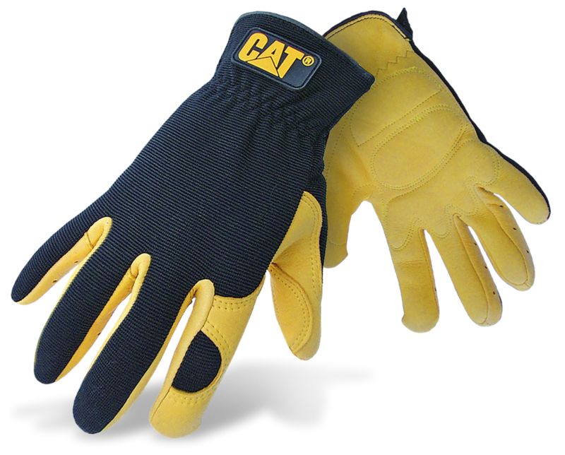 Caterpillar L arbejdshandsker med gelindlæg, 1 par