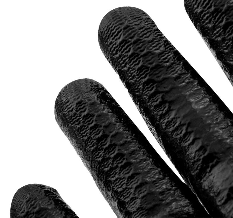 NEO TOOLS arbejds handsker i nylon med latexbelægning, str. 10, gul, 1 par
