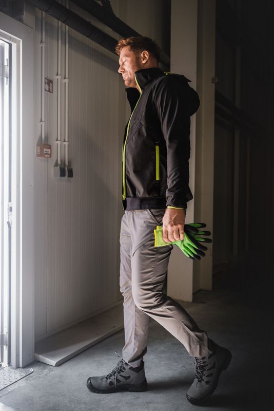 NEO TOOLS vinterforede arbejdshandsker med børstet polyester, str. 9, gul, 1 par