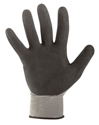 NEO TOOLS arbejdshandsker i polyester med latexfyld, str. 11, grå, 1 par