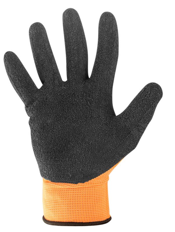 NEO TOOLS arbejds handsker i polyester med latexbelægning, str. 11, flerfarvet, 1 par