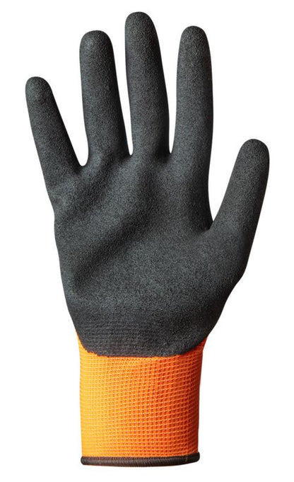 NEO TOOLS arbejdshandsker i polyester med nitrilbelægning, str. 8, flerfarvet, 1 par