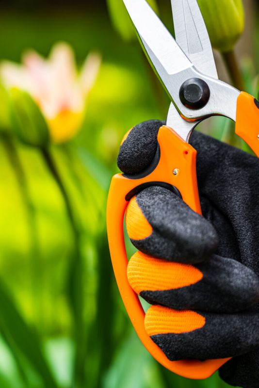 NEO TOOLS arbejdshandsker i polyester med nitrilbelægning, str. 8, flerfarvet, 1 par