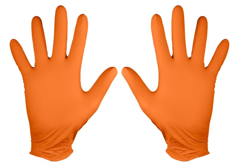 NEO TOOLS nitrilhandsker nitril str. M orange 1 par