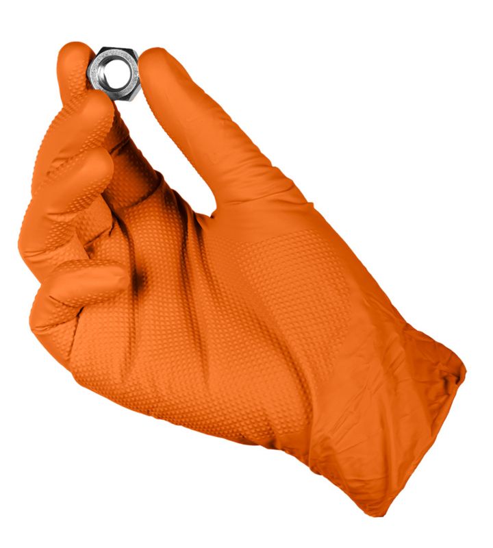 NEO TOOLS nitrilhandsker nitril str. M orange 1 par