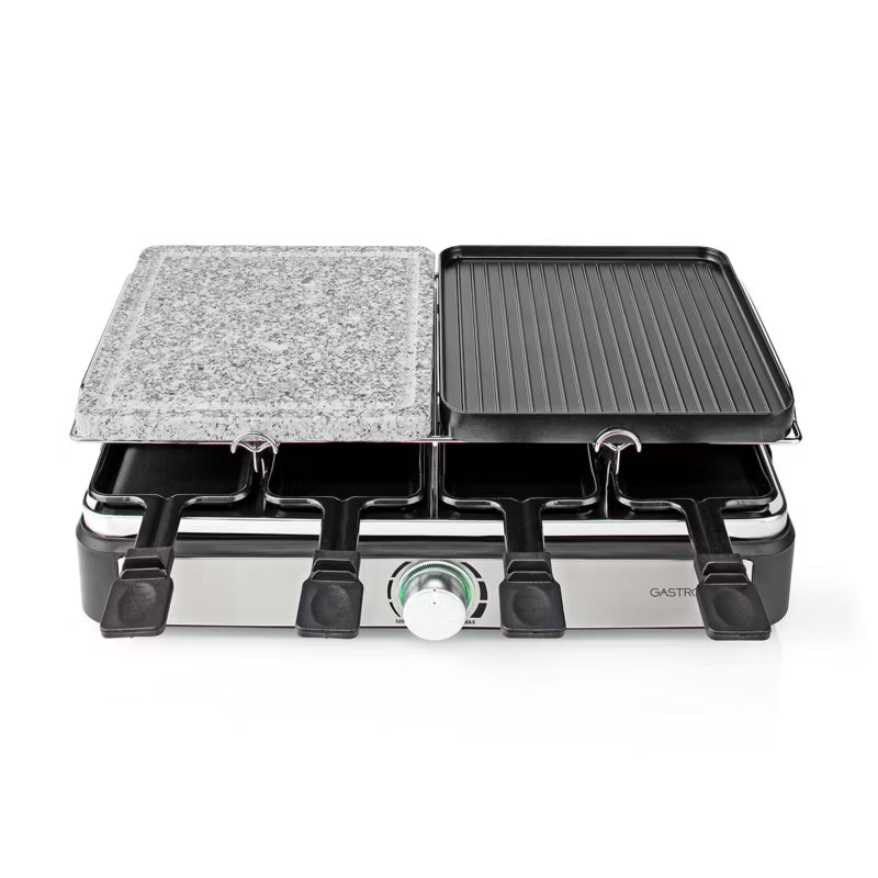 Raclette Grill 18300101 1400W 8 Personer 42x23 cm