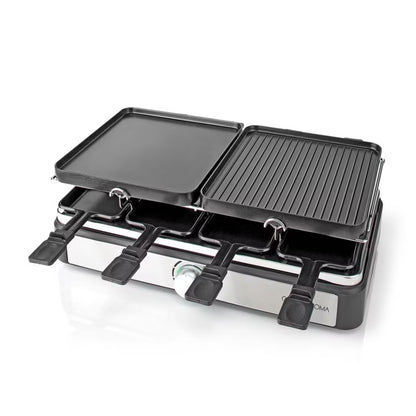Raclette Grill 18300101 1400W 8 Personer 42x23 cm