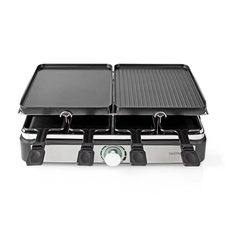 Raclette Grill 18300101 1400W 8 Personer 42x23 cm