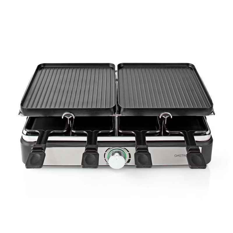Raclette Grill 18300101 1400W 8 Personer 42x23 cm