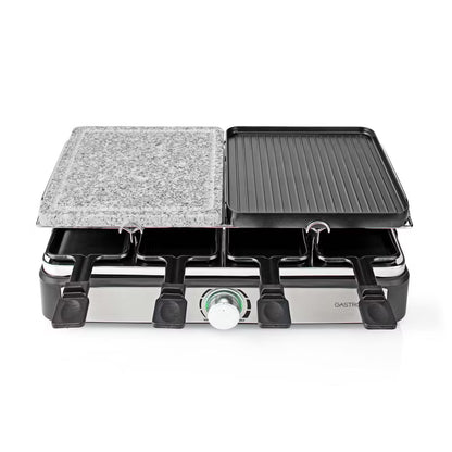 Raclette Grill 18300101 1400W 8 Personer 42x23 cm