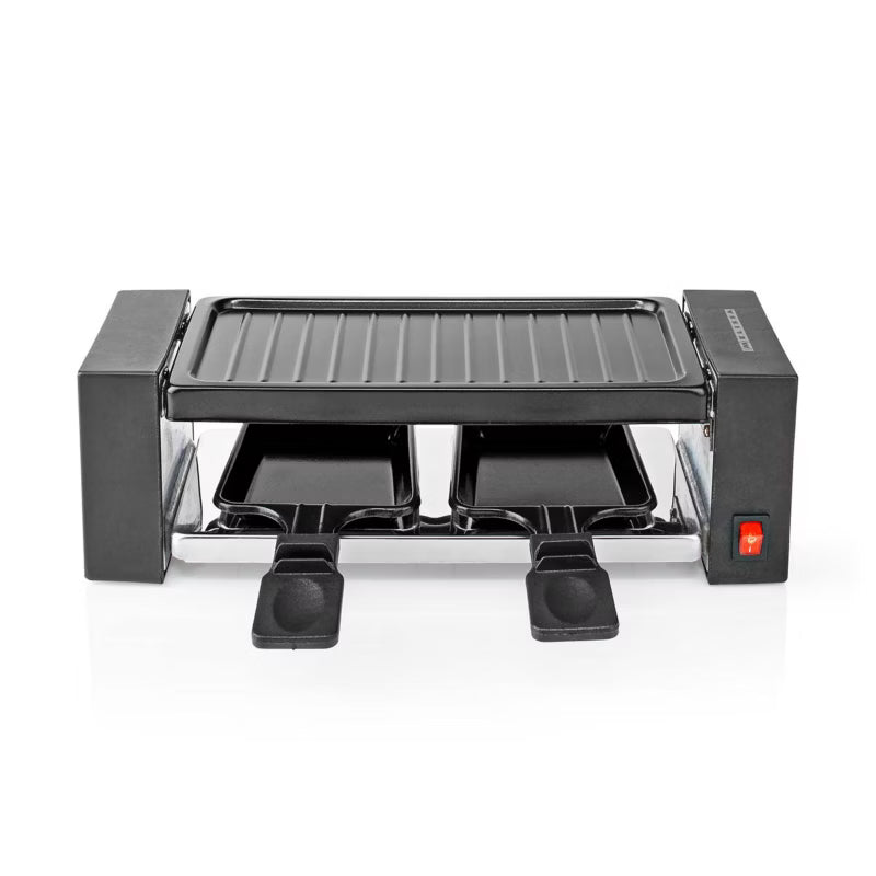 Raclette Grill 400 W til 2 Personer Sort 16300031