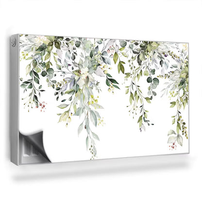 Radiatorskjuler Magnetisk 100x60 cm Akvarel Planter