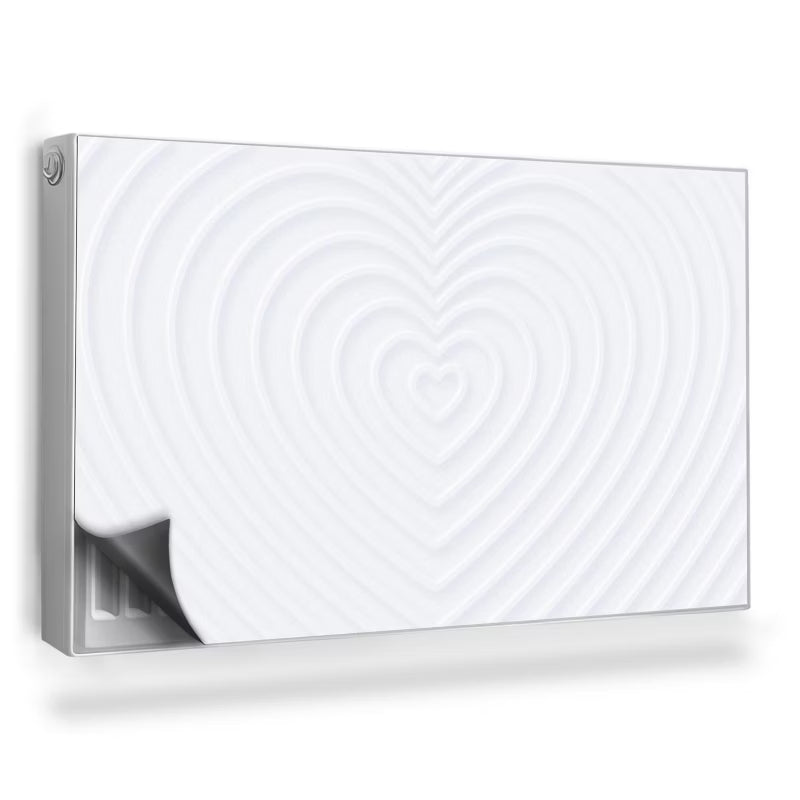 Radiatorskjuler Magnetisk 100x60 cm Hjerter
