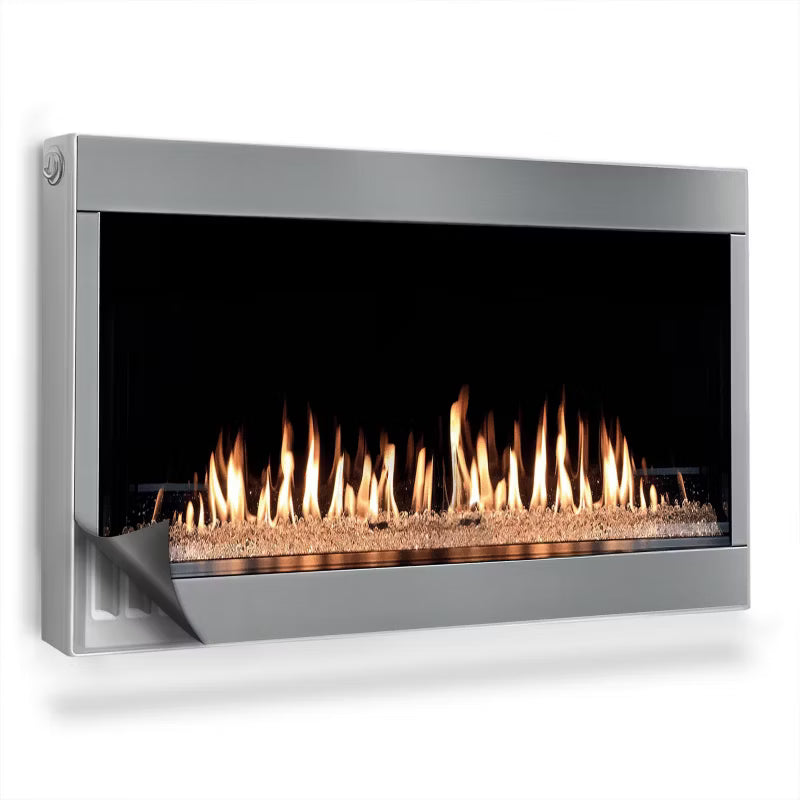 Radiatorskjuler Magnetisk 100x60 cm Moderne Pejs