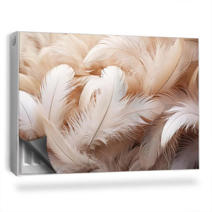Radiatorskjuler Magnetisk 90x60 cm Fjer Beige