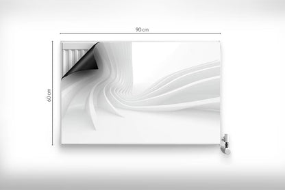 Radiatorskjuler Magnetisk 90x60 cm Geometriske Bølger