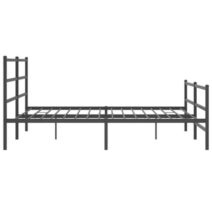 Sengeram 180x200 cm Sort Stål