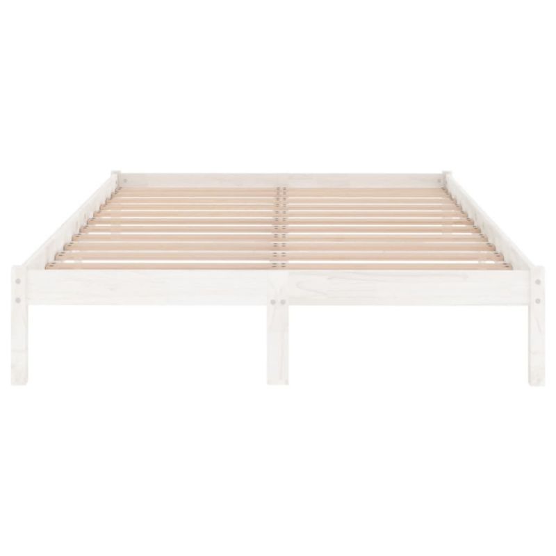 Sengeram VidaXL Lite Fyrretræ Hvid 180x200 cm