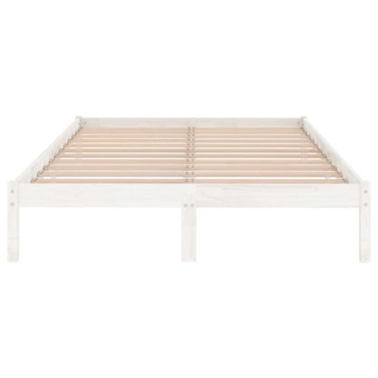 Sengeram VidaXL Lite Fyrretræ Hvid 180x200 cm